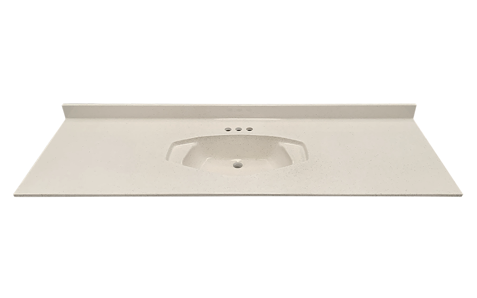 Lavabo sobre medida con ovalín pentágono